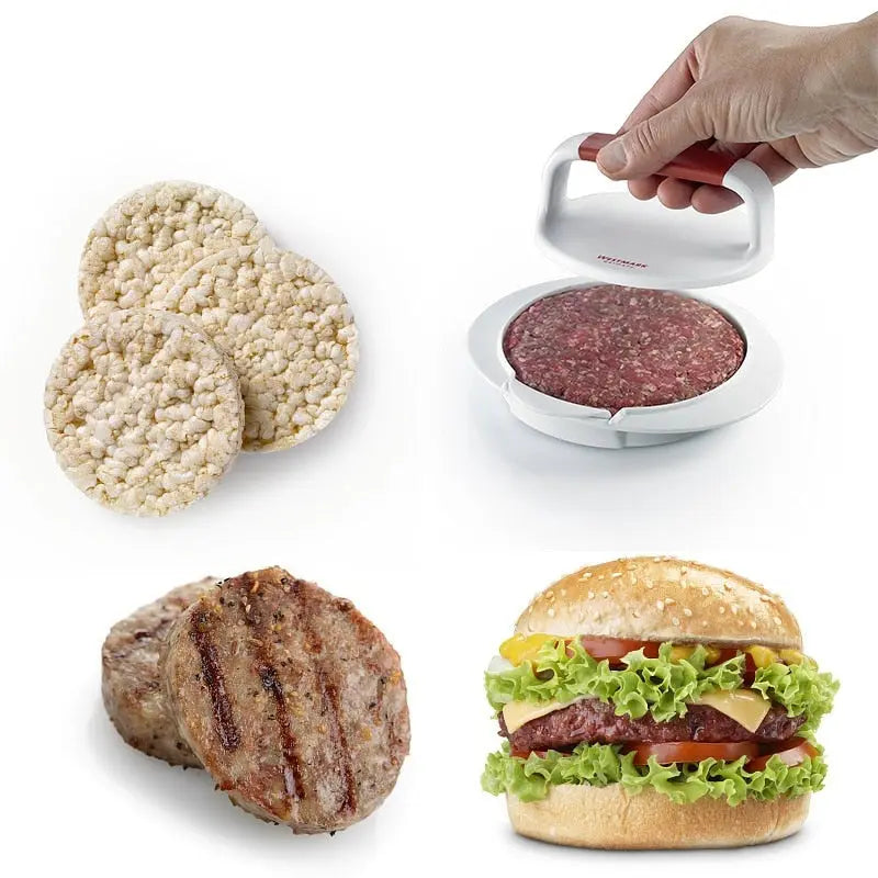 Presse à steaks hachés antiadhésive en plastique