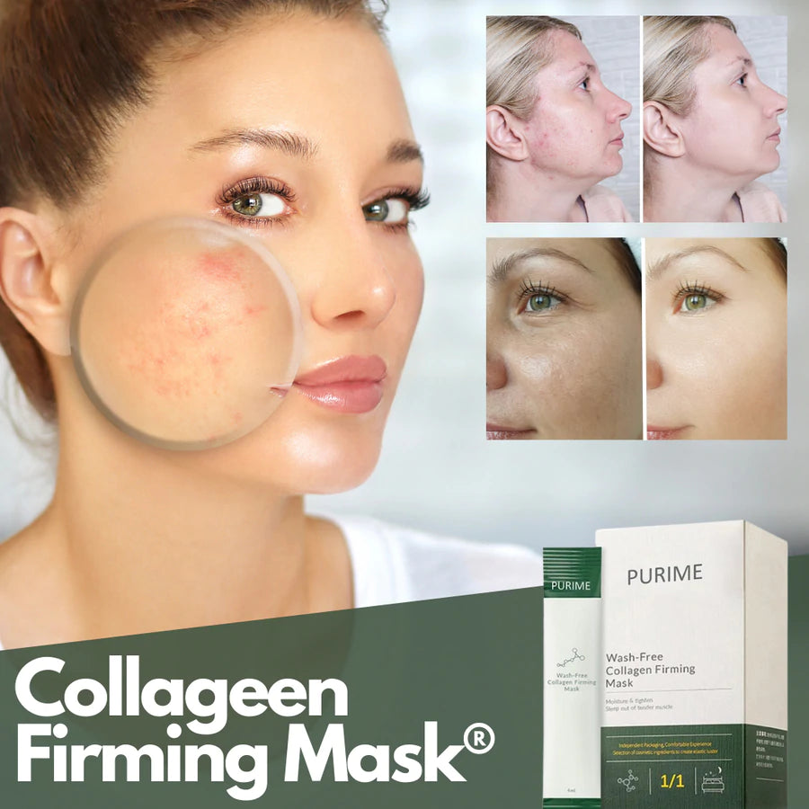 Masque de soin au collagène pour le visage
