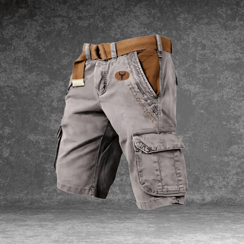 Short cargo léger – Vêtement multi-poches pour extérieur et voyage – image 1