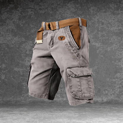 Short cargo léger – Vêtement multi-poches pour extérieur et voyage – image 1