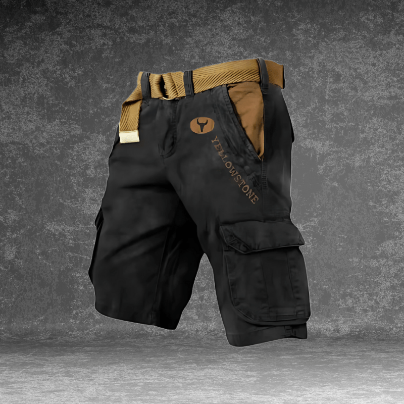 Short cargo léger – Vêtement multi-poches pour extérieur et voyage – image 3