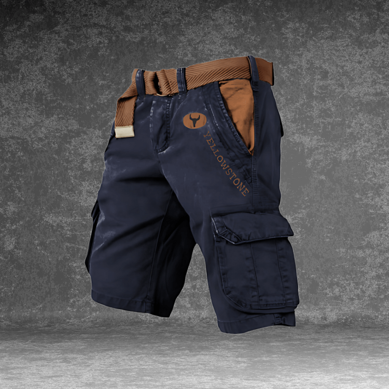 Short cargo léger – Vêtement multi-poches pour extérieur et voyage – image 4