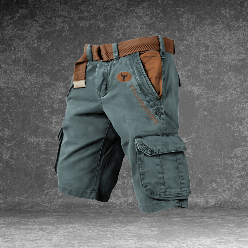 Short cargo léger – Vêtement multi-poches pour extérieur et voyage – image 5