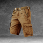 Short cargo léger – Vêtement multi-poches pour extérieur et voyage – image 7