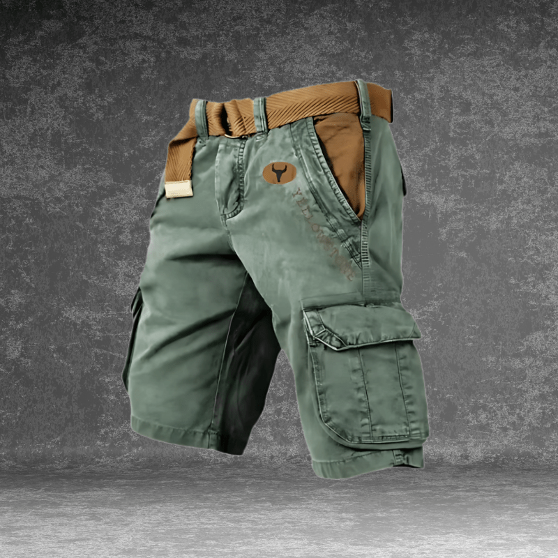 Short cargo léger – Vêtement multi-poches pour extérieur et voyage – image 8