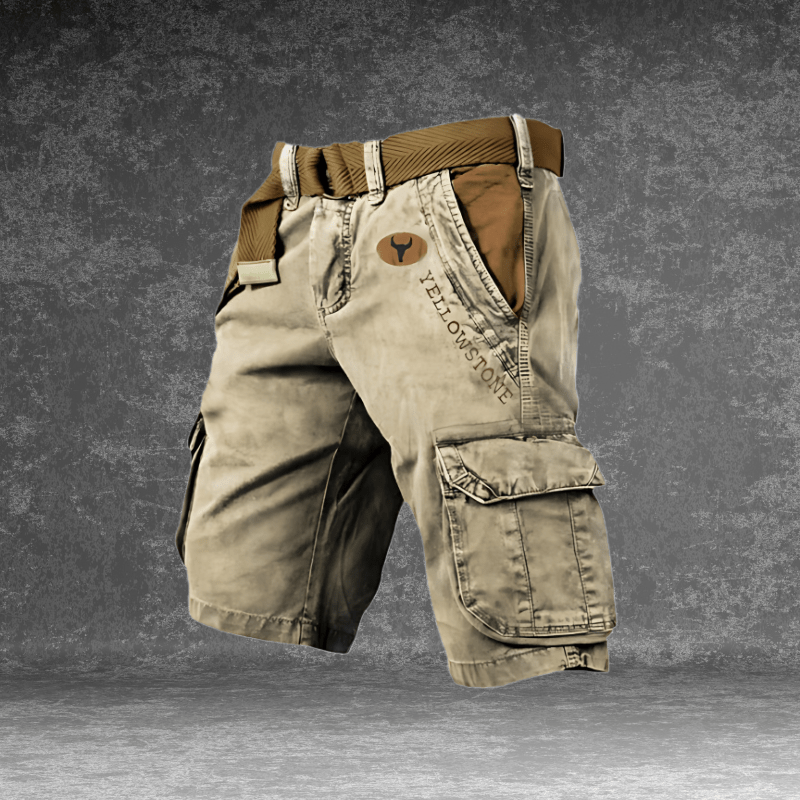 Short cargo léger – Vêtement multi-poches pour extérieur et voyage – image 9