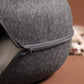 Tunnel et couchage rond en feutre pour chat