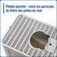 Felineau Maison de Toilette pour Chat — Double Entrée 360° Pliable