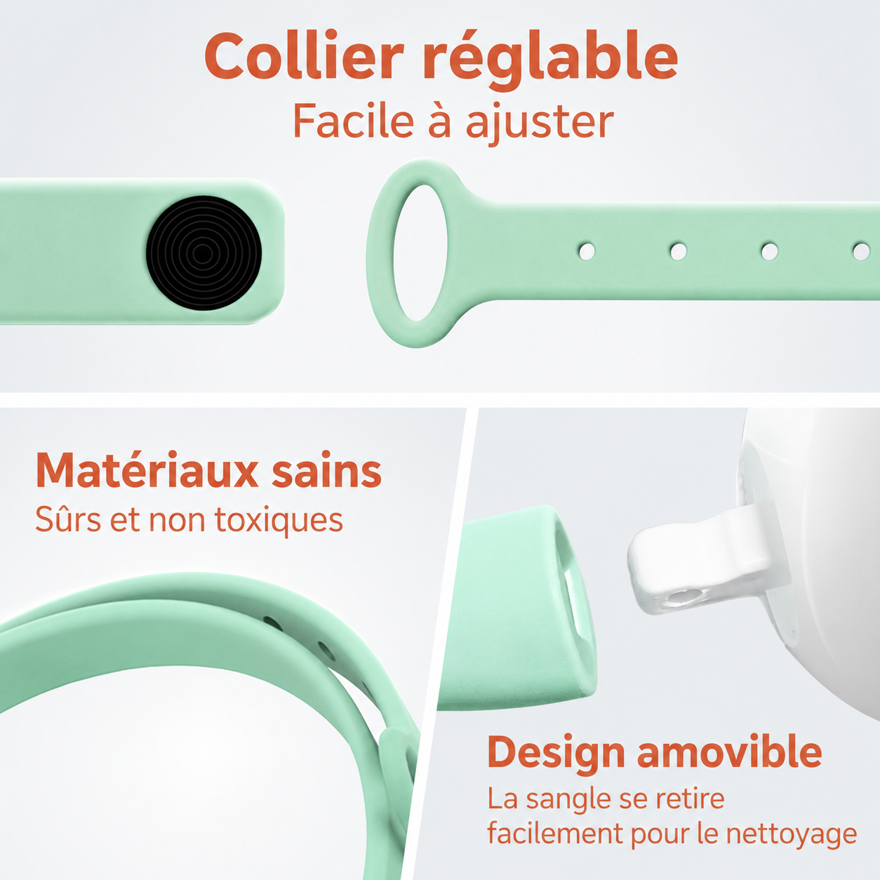 Felineau Collier Laser Interactif pour Chat — Rechargeable USB