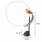 Felineau Set de Jouets Oiseaux Interactifs pour Chat — Base Ventouse
