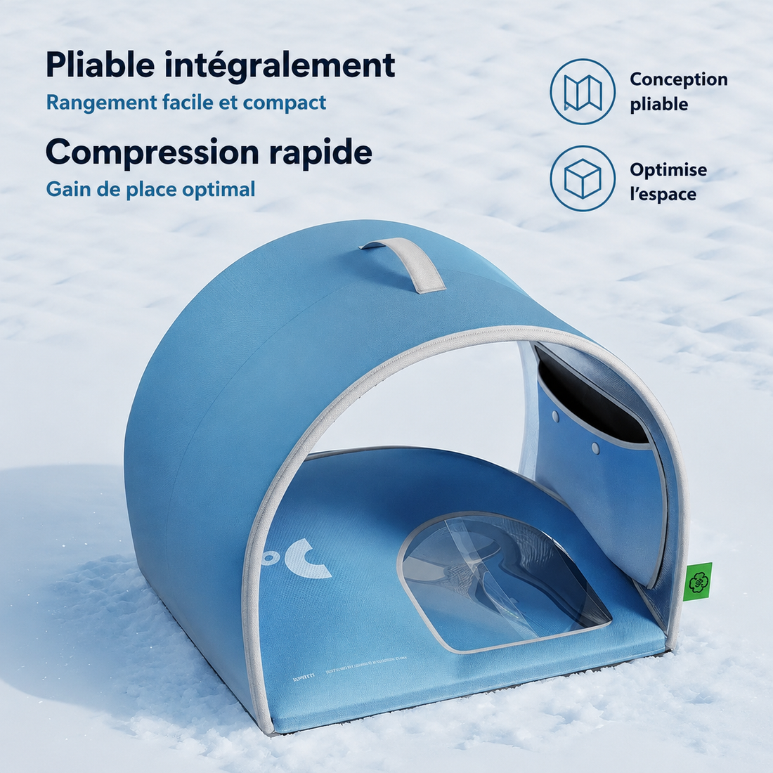 ChillDome pliable — rangement compact facile