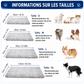 Coussin Chauffant Auto-Thermique pour Chat et Chien – Tapis de Repos Sans Électricité Doux et Portable