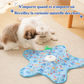 Jouet Interactif Cache-Cache Automatique pour Chat – Plume Motorisée USB 3 Modes Anti-Ennui