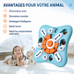 Jouet Puzzle Interactif pour Chien – Jeu d’Activation Anti-Ennui avec Cachettes à Friandises