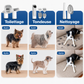 Felineau Aspirateur et Tondeuse de Toilettage pour Chiens et Chats - Capacité 2,3L