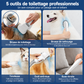 Felineau Aspirateur et Tondeuse de Toilettage pour Chiens et Chats - Capacité 2,3L