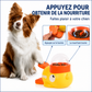 Gamelle Anti-Glouton en Forme de Canard pour Chien – Distributeur Ludique Slow Feeder Anti-Ingestion Rapide