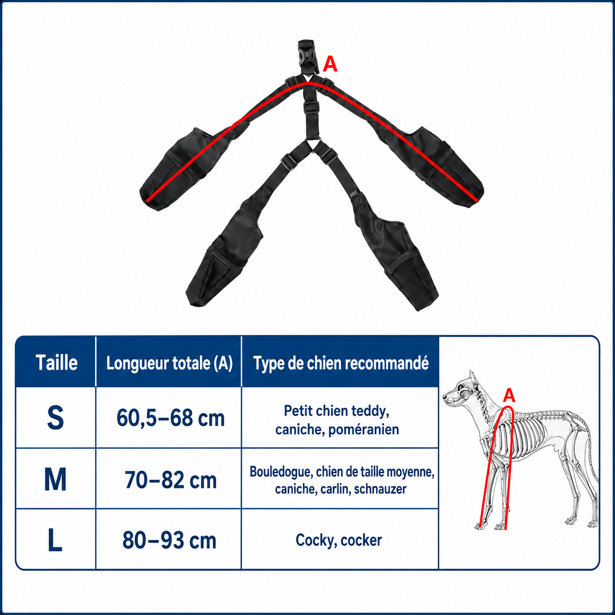 Bottes Imperméables Réglables pour Chien – Chaussures Antidérapantes Protection des Pattes Toutes Saisons