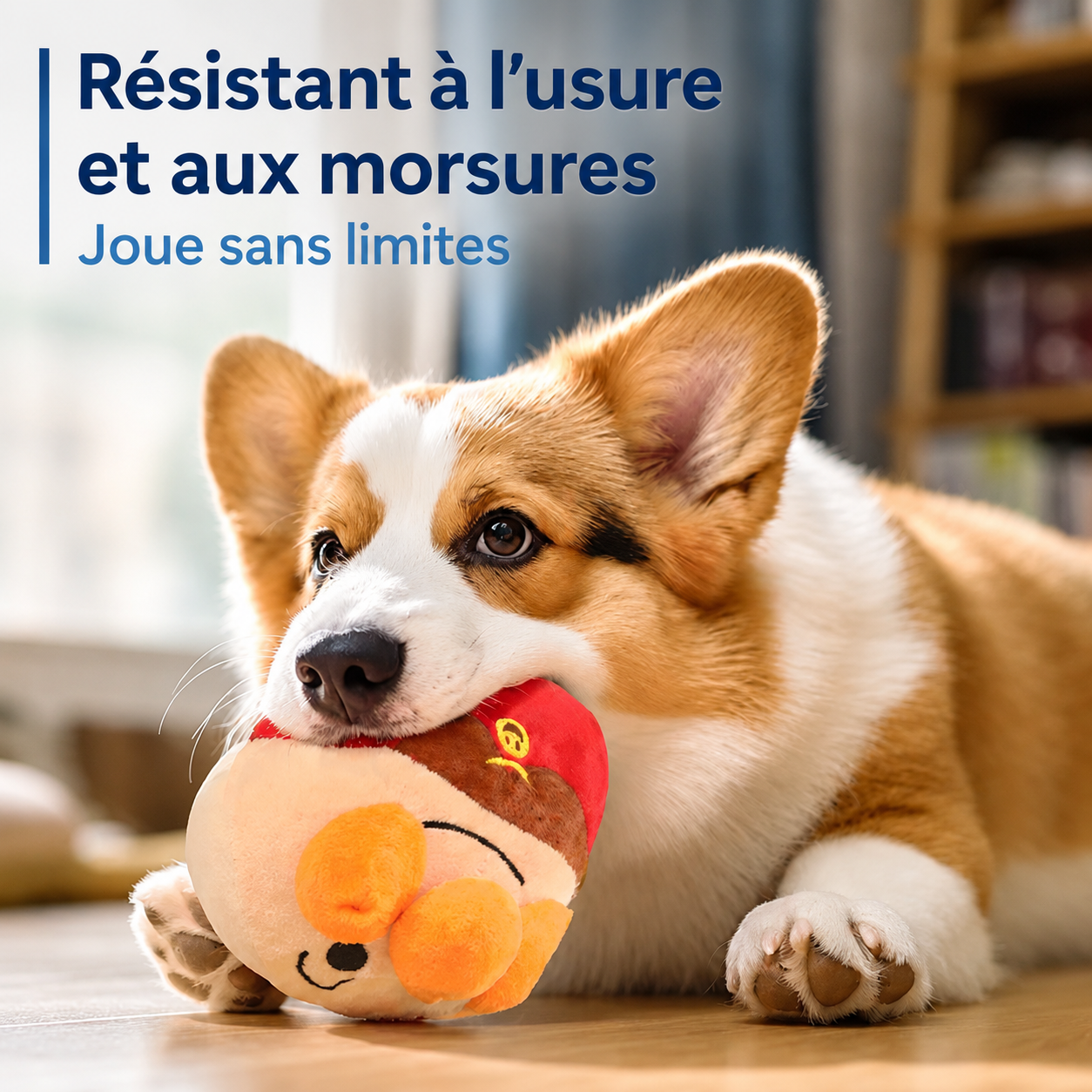 Balle Interactive pour Chien avec Son et Musique – Jouet Électronique Rechargeable USB Anti-Ennui