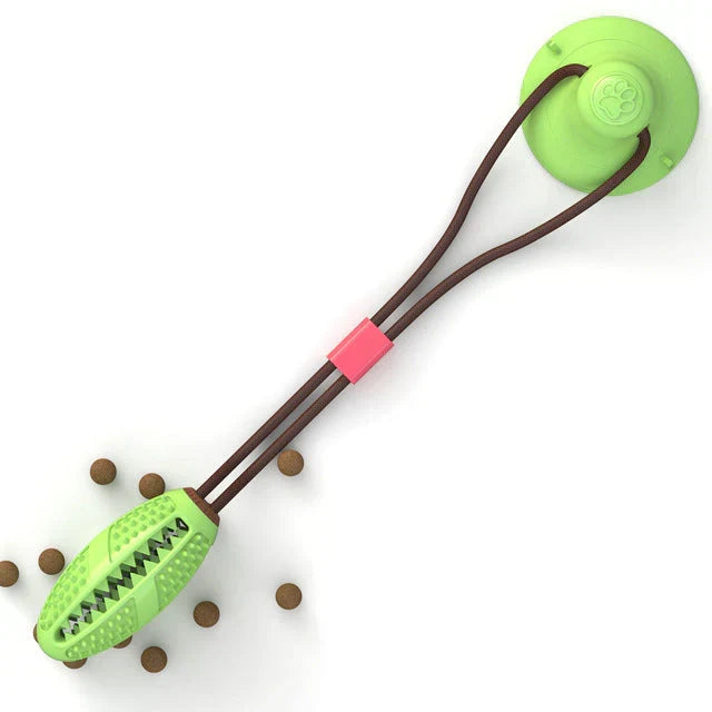 Jouet de traction pour chien avec ventouse