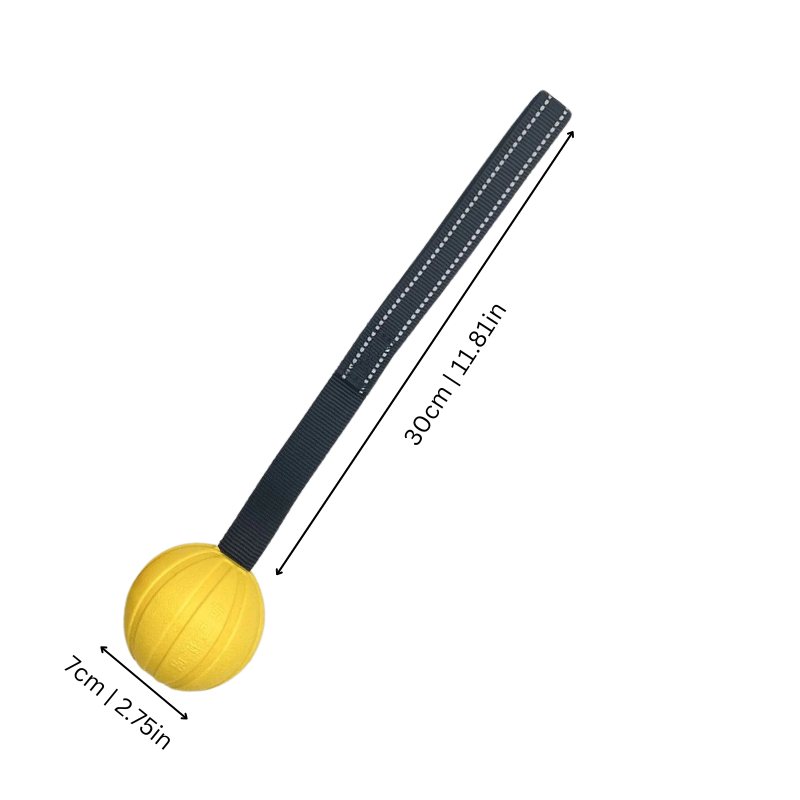 Felineau Balle sur Corde pour Chien - Jouet de Lancer & Traction