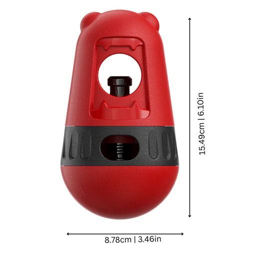 Felineau Jouet Culbuto Distributeur de Friandises - Occupation Canine