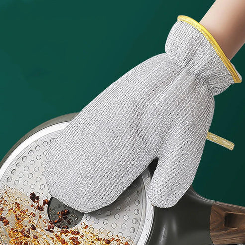 Gants de vaisselle en silicone à picots