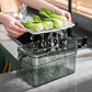 Boîte de rangement empilable à fenêtre, 1000 ml