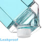 Bouteille transparente en forme de brique de lait, 500 ou 1000 ml