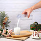 Bouteille transparente en forme de brique de lait, 500 ou 1000 ml