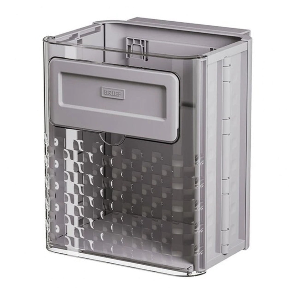 Poubelle suspendue pliable pour porte de placard
