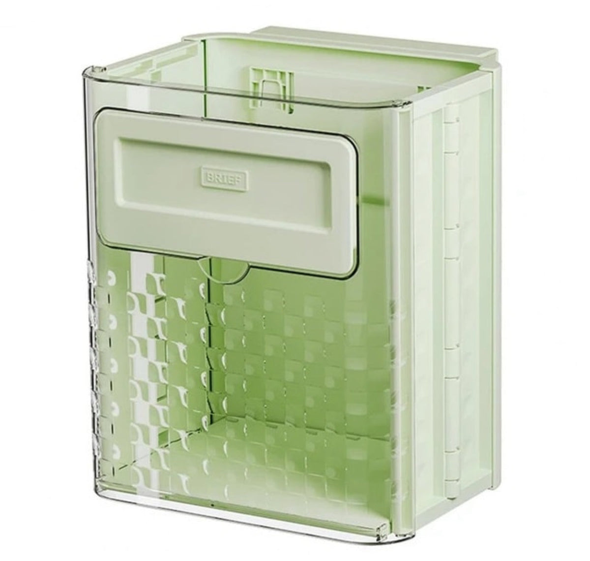 Poubelle suspendue pliable pour porte de placard