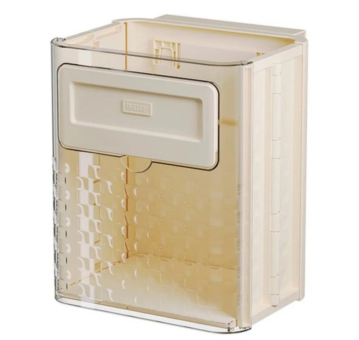 Poubelle suspendue pliable pour porte de placard