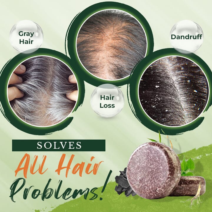 Shampoing solide pour cheveux – 6 × 6 × 2,3 cm