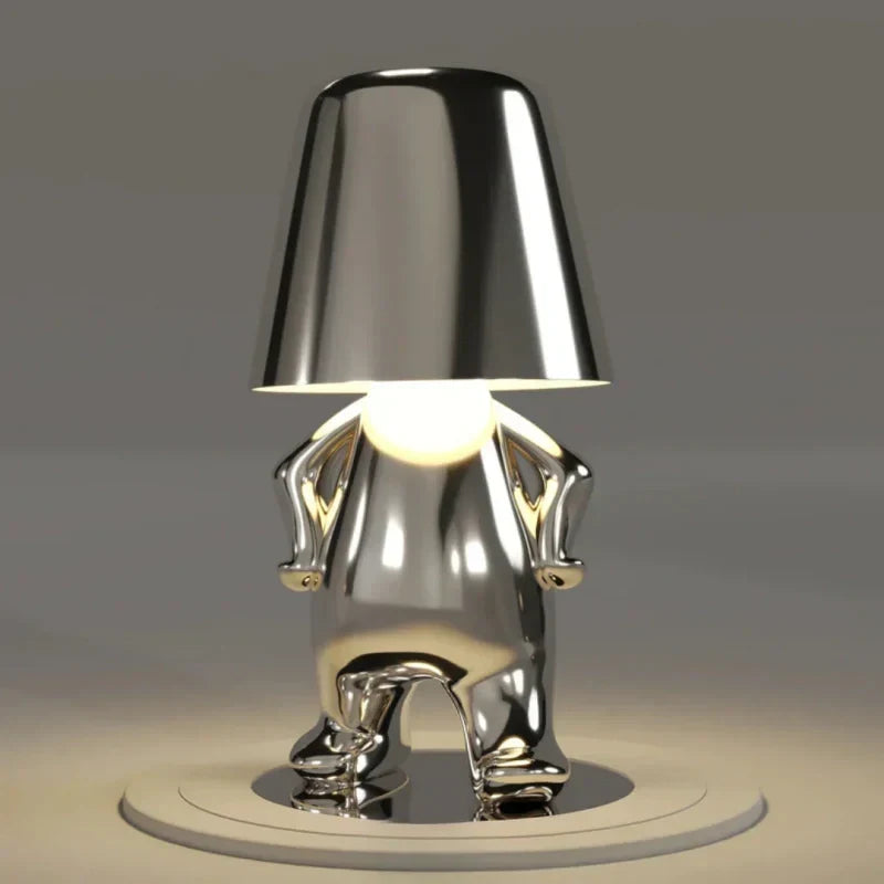 Lampe rechargeable en résine avec variateur tactile