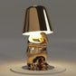 Lampe de table rechargeable à commande tactile, 17 × 15 cm