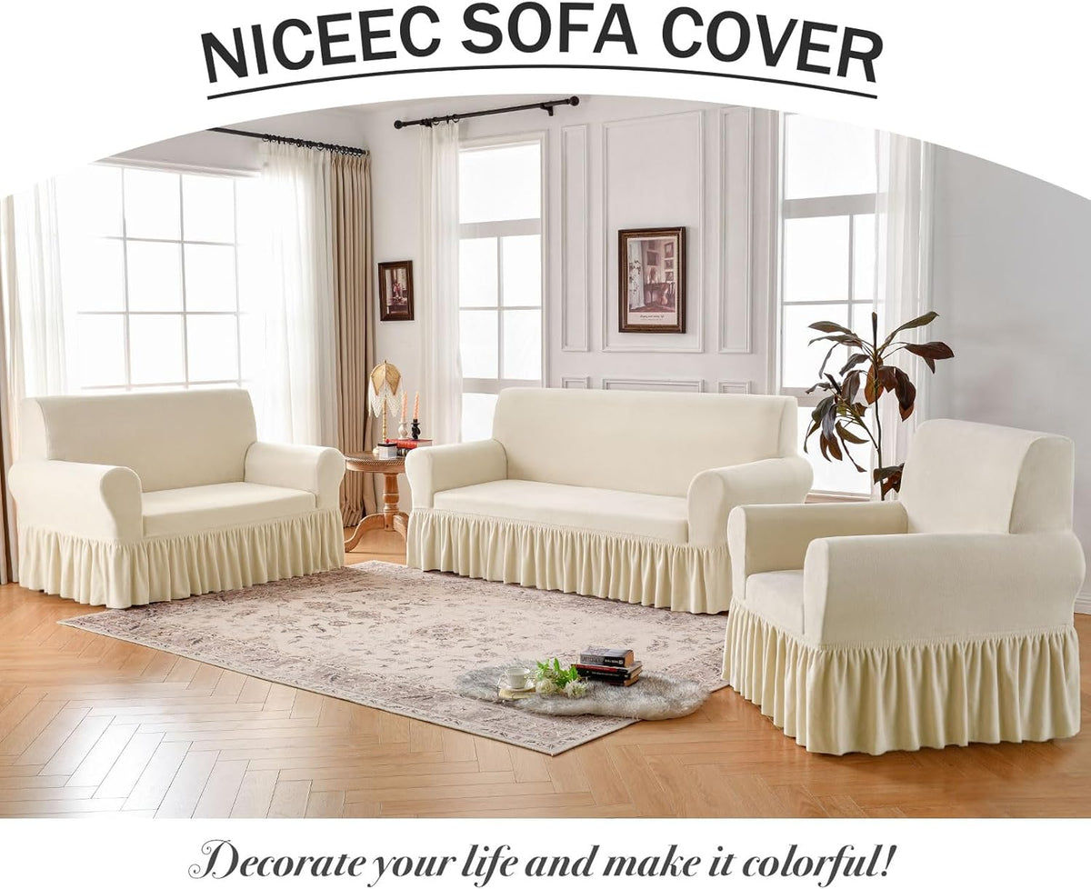 Housse extensible pour canapé de 1 à 4 places