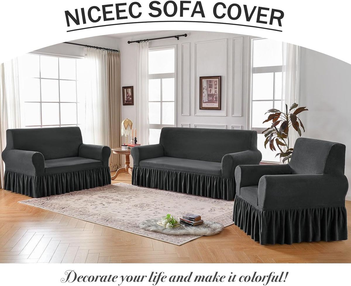 Housse extensible pour canapé de 1 à 4 places