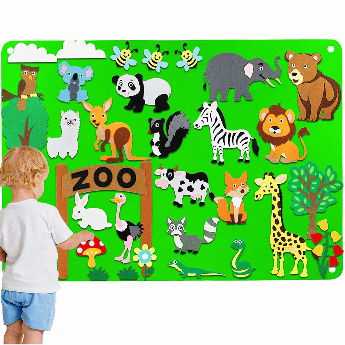 Tableau de jeu en feutre – 75 × 105 cm