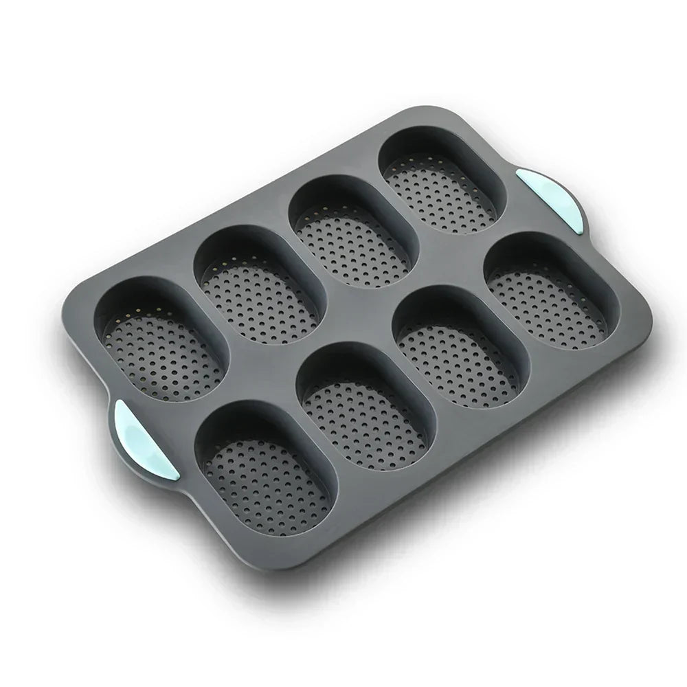 Moule à baguettes en silicone, 3 ou 8 empreintes