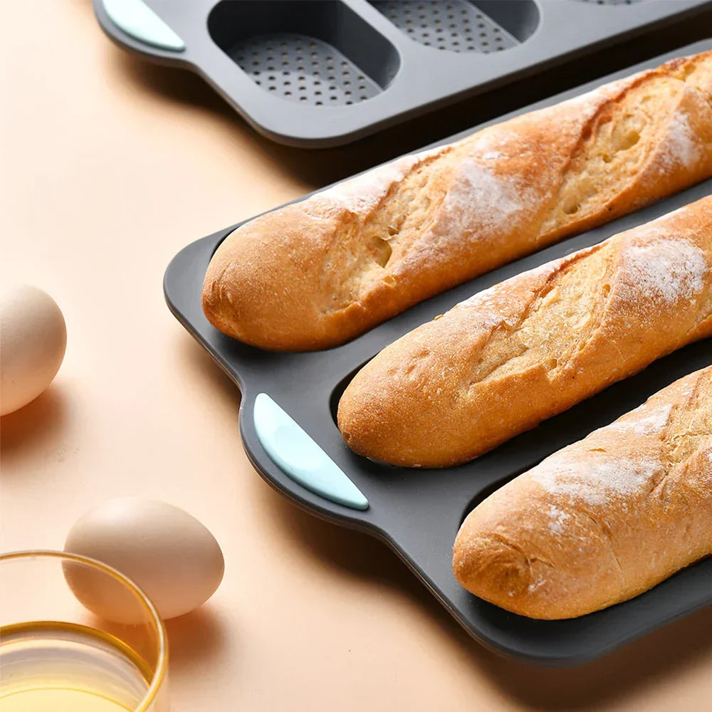 Moule à baguettes en silicone, 3 ou 8 empreintes