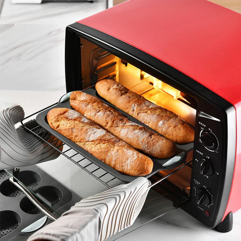 Moule à baguettes en silicone, 3 ou 8 empreintes