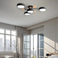 Plafonnier LED à plusieurs points lumineux en fer et acrylique