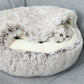 Felineau Lit Douillet Semi-Couvert pour Animaux