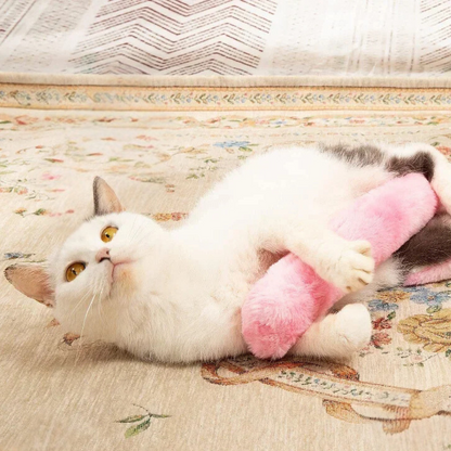 Felineau Coussin Jouet en Peluche à la Cataire pour Chat