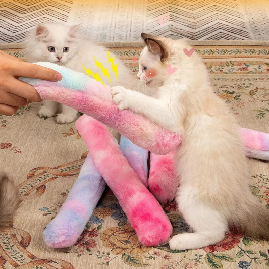 Felineau Coussin Jouet en Peluche à la Cataire pour Chat