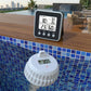 Thermomètre de piscine sans fil – Moniteur numérique flottant de température de l’eau