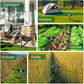 Répulsif solaire de jardin à fréquence réglable