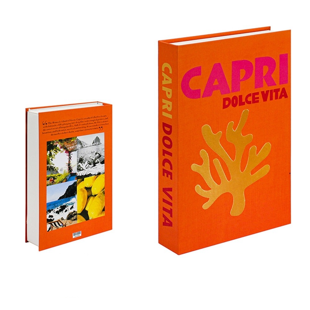 Livres décoratifs en papier 26 × 17 × 4 cm