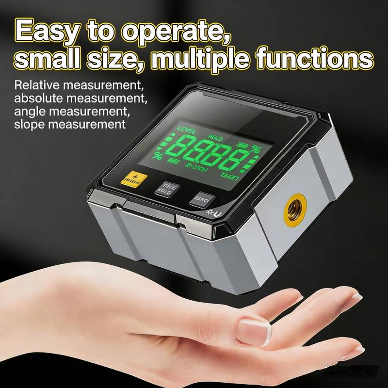 Inclinomètre numérique laser rechargeable à base magnétique